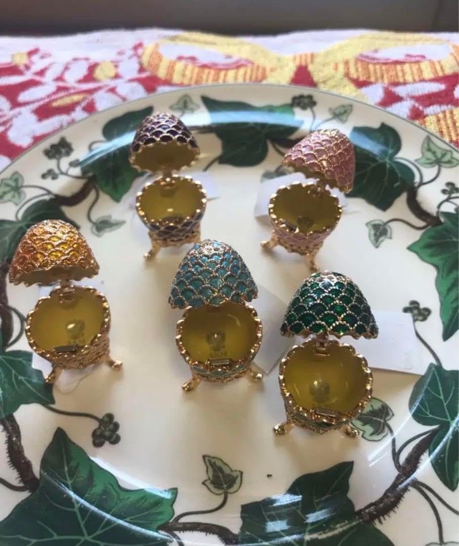 ロシア ミニイースターエッグ5個セット ロシア ミニイースターエッグ5個セット ロシア ミニイースター